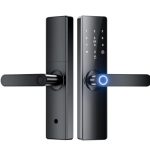 Wooden Door Smart Lock Remote Apartment Lock Ttlock Fingerprint Password Lock Indoor Door Electronic Lock Fingerprint Lock - Image 5