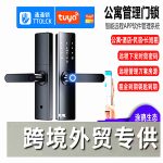 Wooden Door Smart Lock Remote Apartment Lock Ttlock Fingerprint Password Lock Indoor Door Electronic Lock Fingerprint Lock